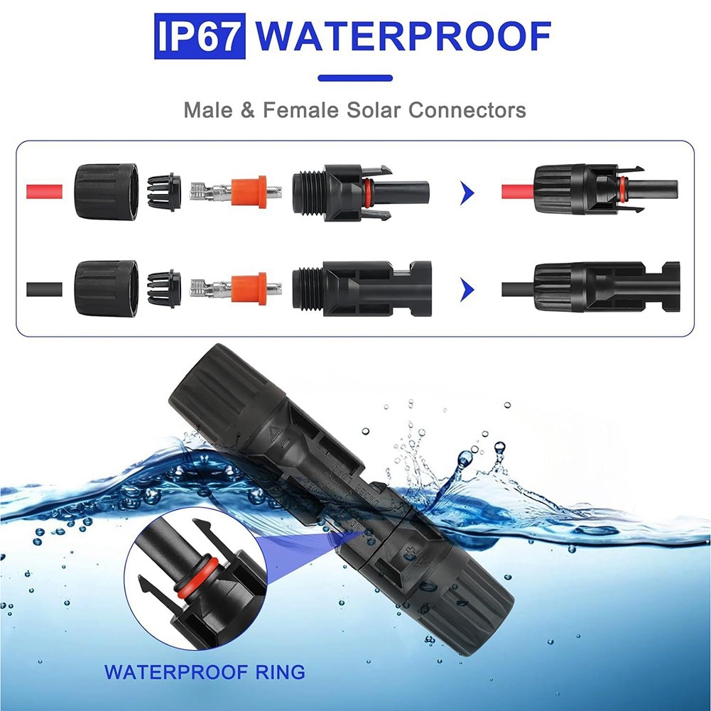 Solar Crimping Tool Set Crimping Tool Set Photovoltaic Solar Connector Kit P4G8