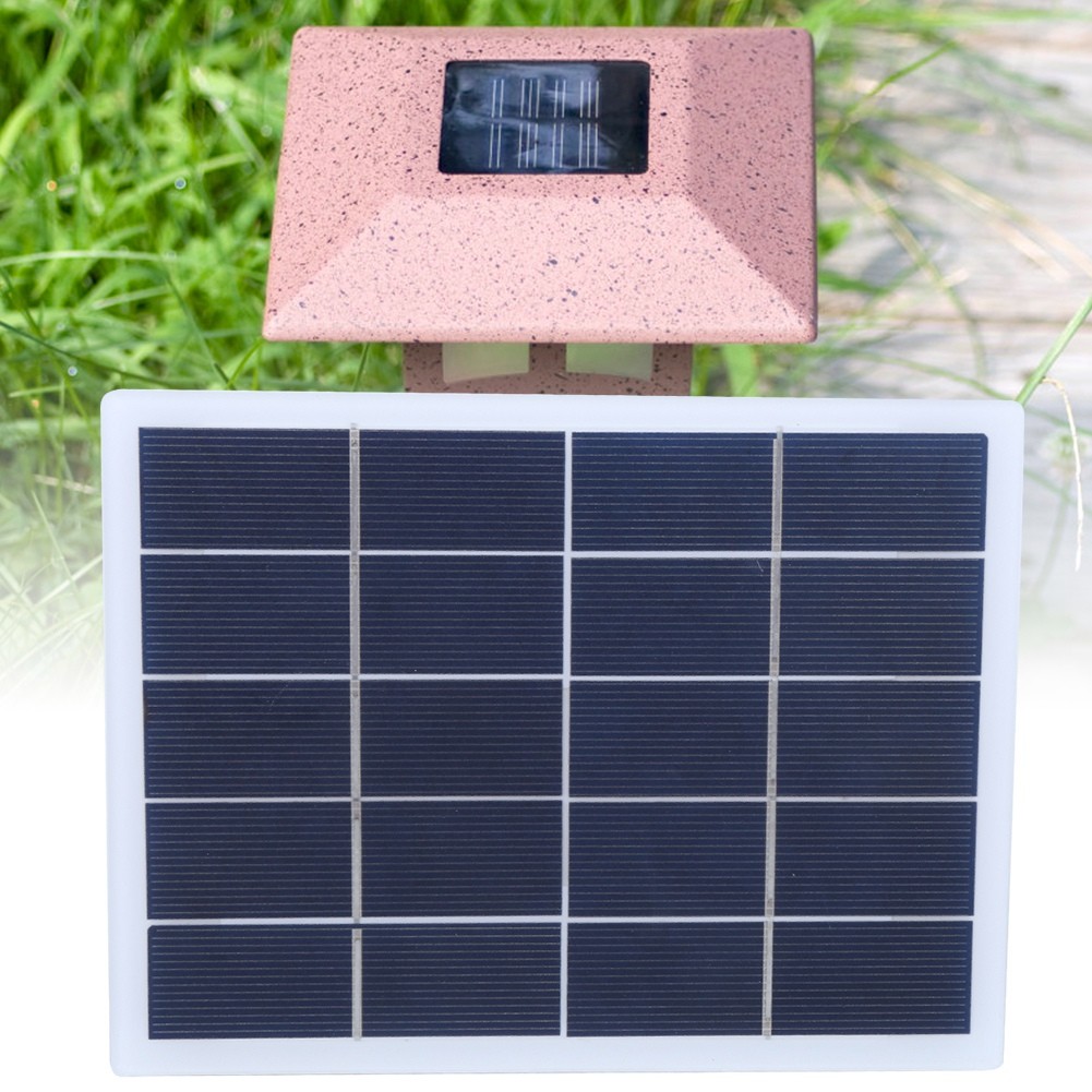 3W 5V Polycrystalline Silicon Solar Panel Solar Laminate DIY DC Output Charg NEW