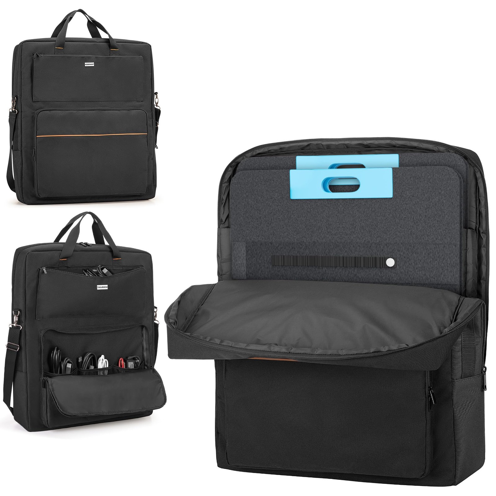 HODRANT Solar Panel Storage Bag, Solar Panel Carrying Case Compatible with An…