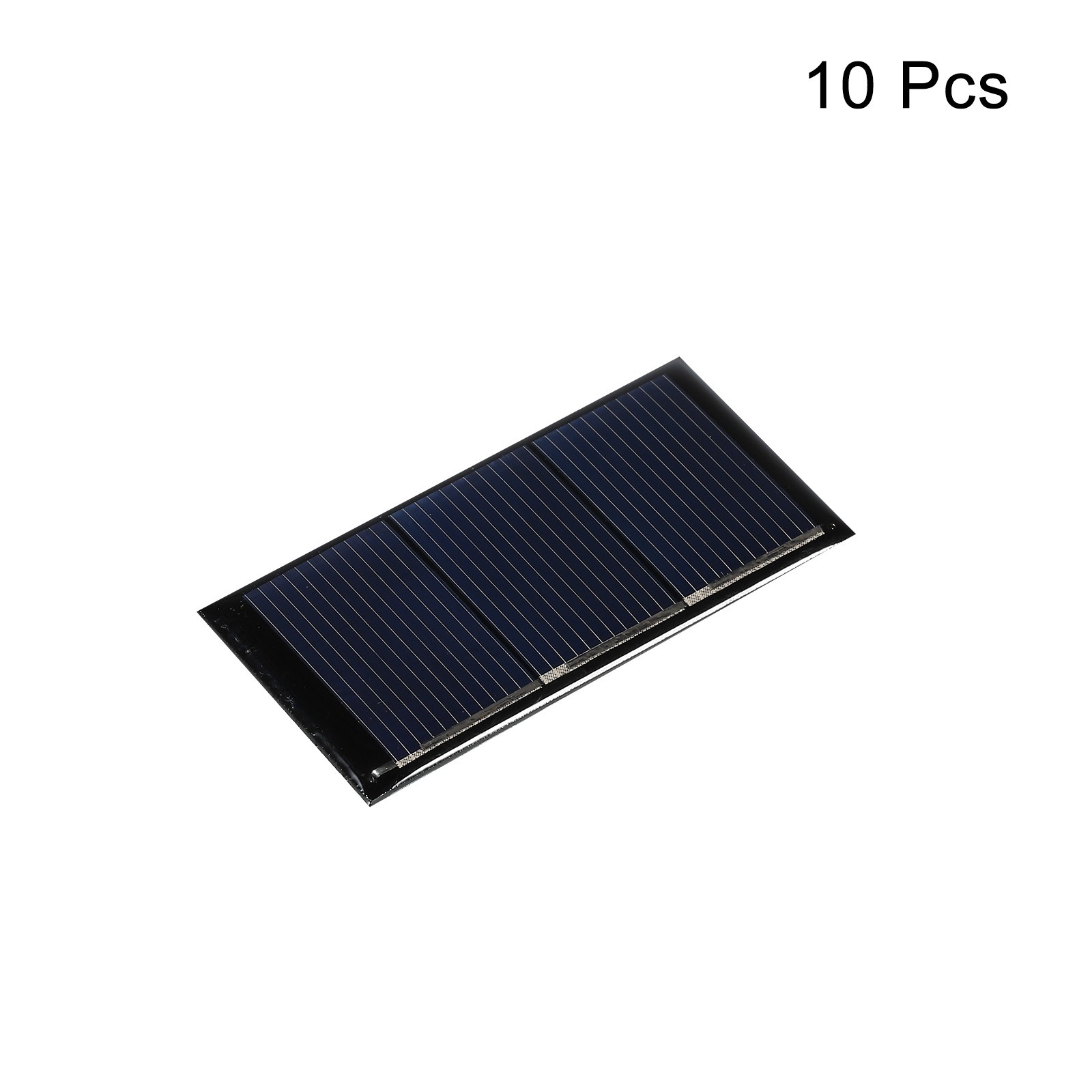 10 Pack Mini Solar Panel Cell 1.5V 160mA 0.24W 60mm x 30mm for DIY