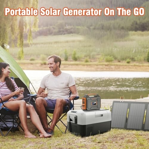 300W Solar Generator with 60W Foldable Panel