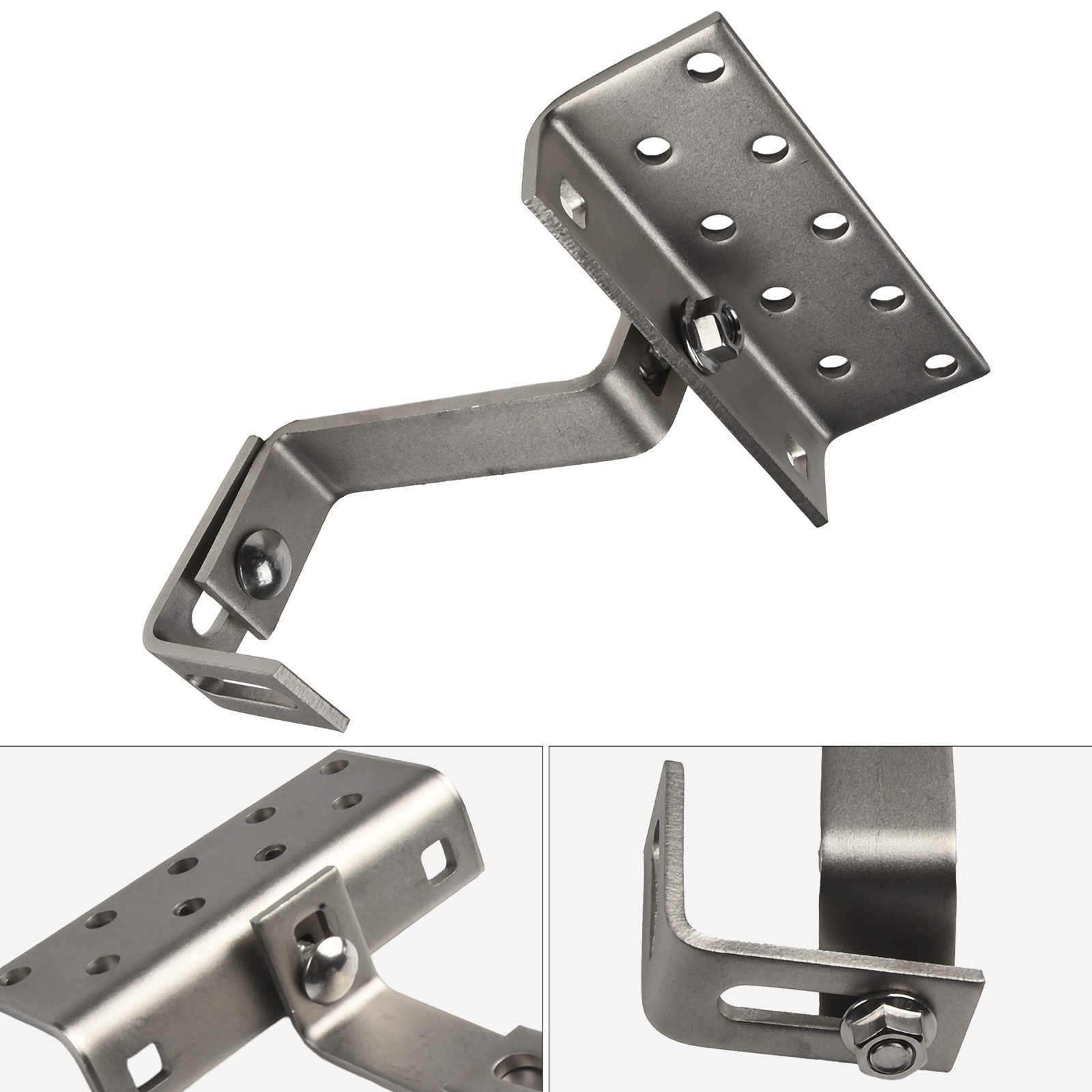 Stainless Steel Solar PV Photovoltaic Mounting Bracket Adjustable for TILE Roof