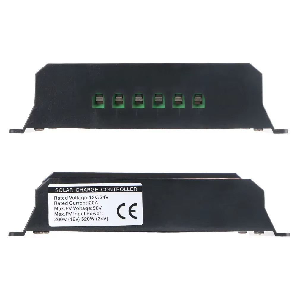 30-100A MPPT Solar Panel Regulator Charge Controller 12V/24V Auto Focus Tracking