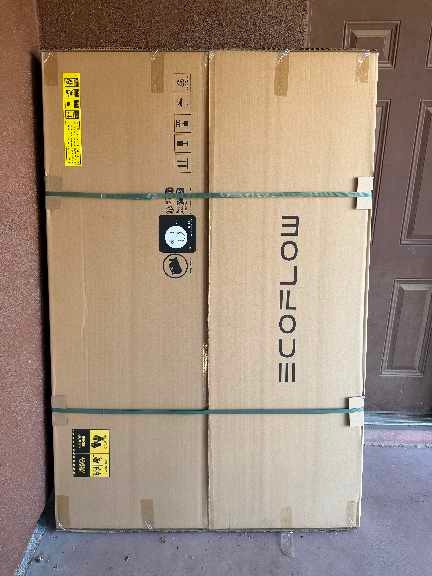 New EcoFlow 400W Rigid Solar Panel with IP68 Weatherproof Frame (2-Pack);