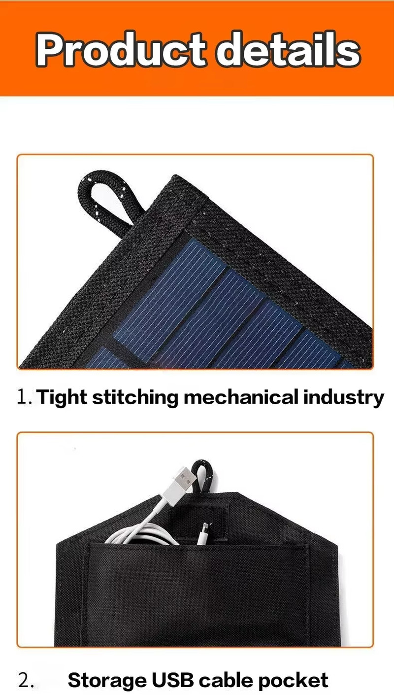 1000W Foldable Solar Panel Solar Panel Camping Ecoworthy USB Typec Mobile Phone