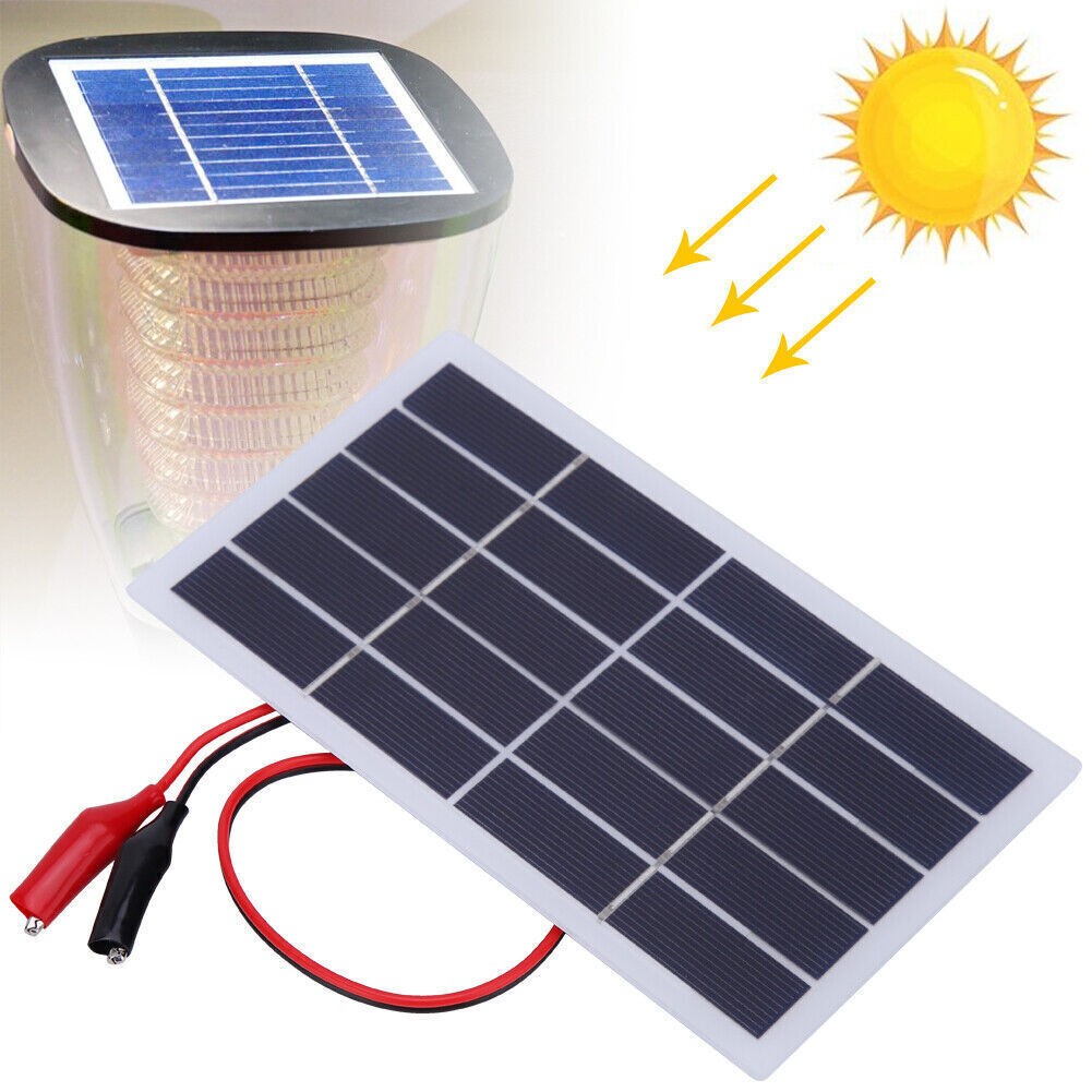 2W 5V Polycrystalline Silicon DIY Using Solar Panel Lightweight