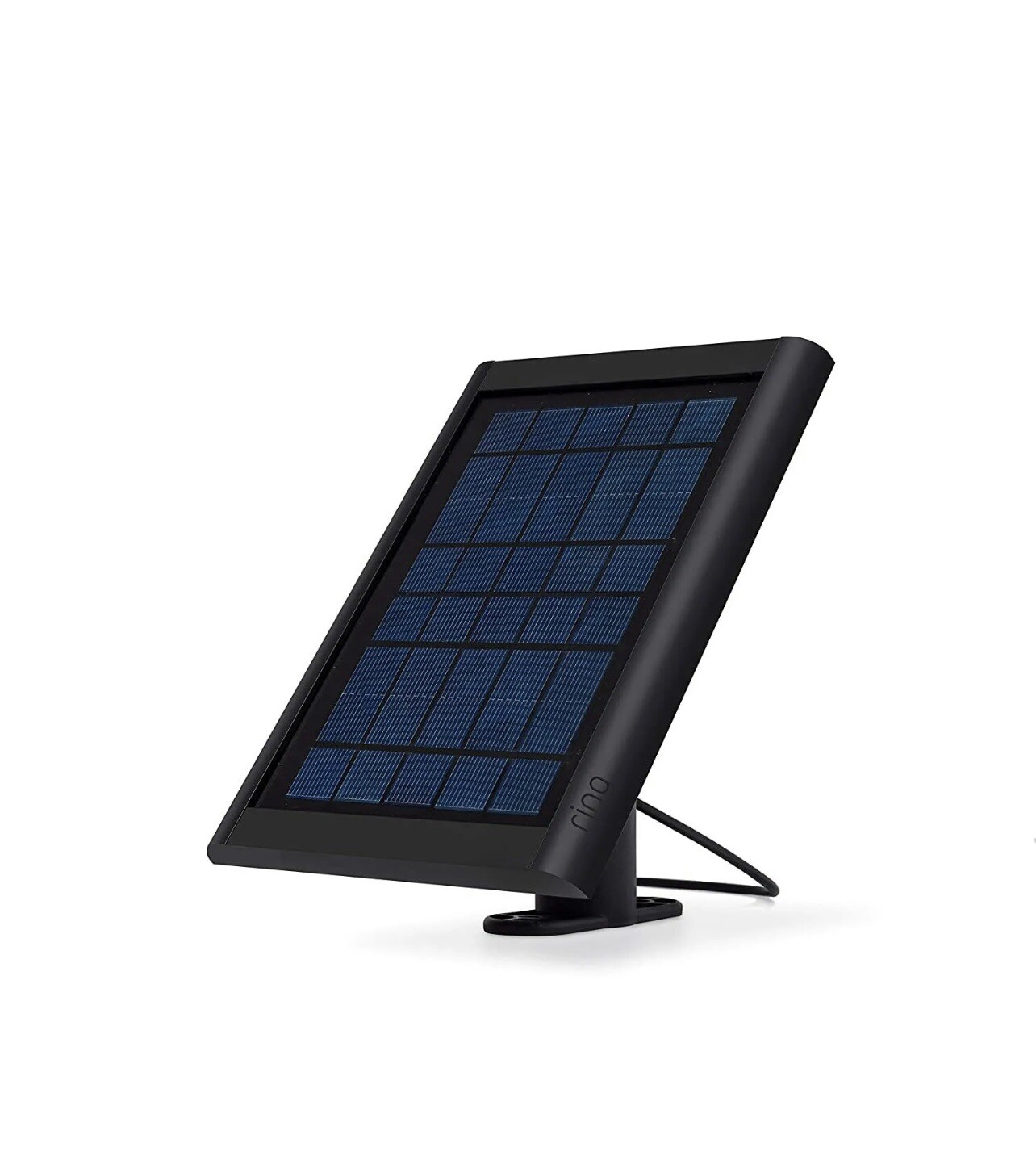 Ring Solar Panel Compatible Spotlight Camera & Stick Up Cam Battery BLACK NEW