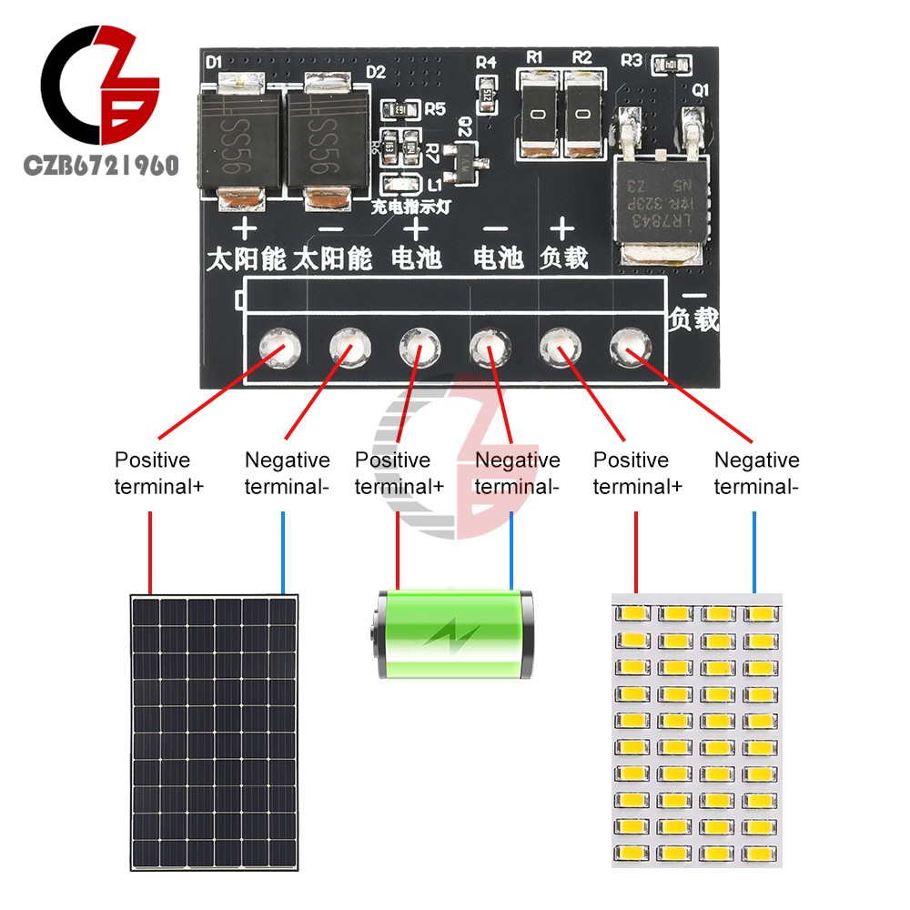 DC 6-45V Solar Controller Street Light Control Board LED Auto Solar Light Driver