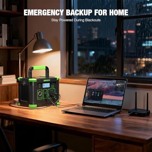 Grecell 300W Portable Power Station – Reliable Solar Generator for Outdoor Use