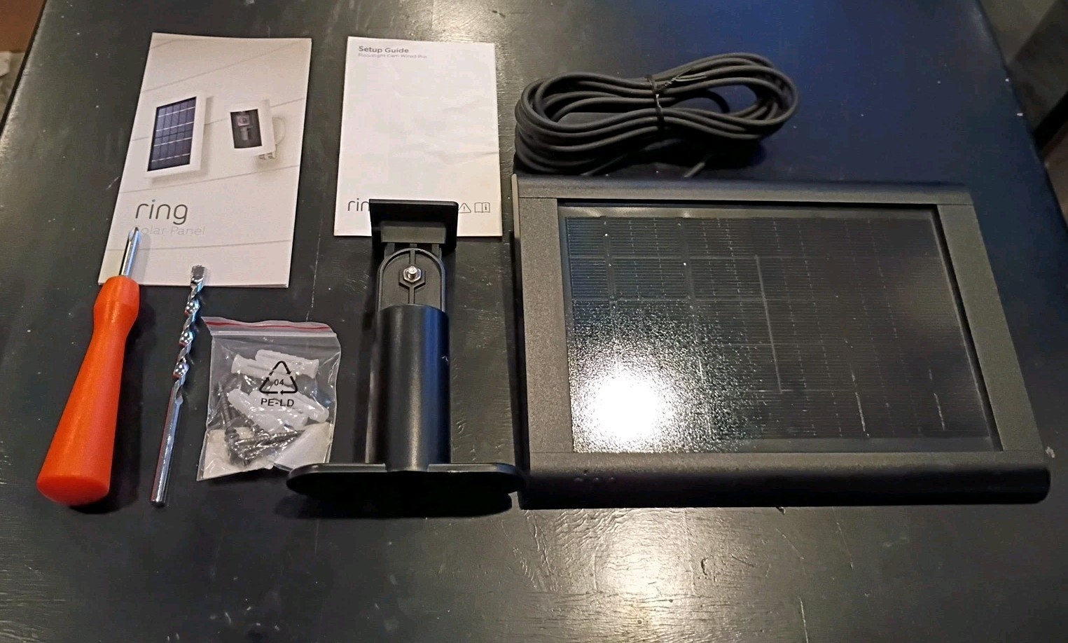 Ring Solar Panel Black