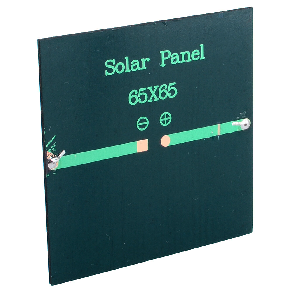 10pcs Solar Panels 5.5v 90mA 0.6W 6.5×6.5 for Mini Solar Cell Power Appliances