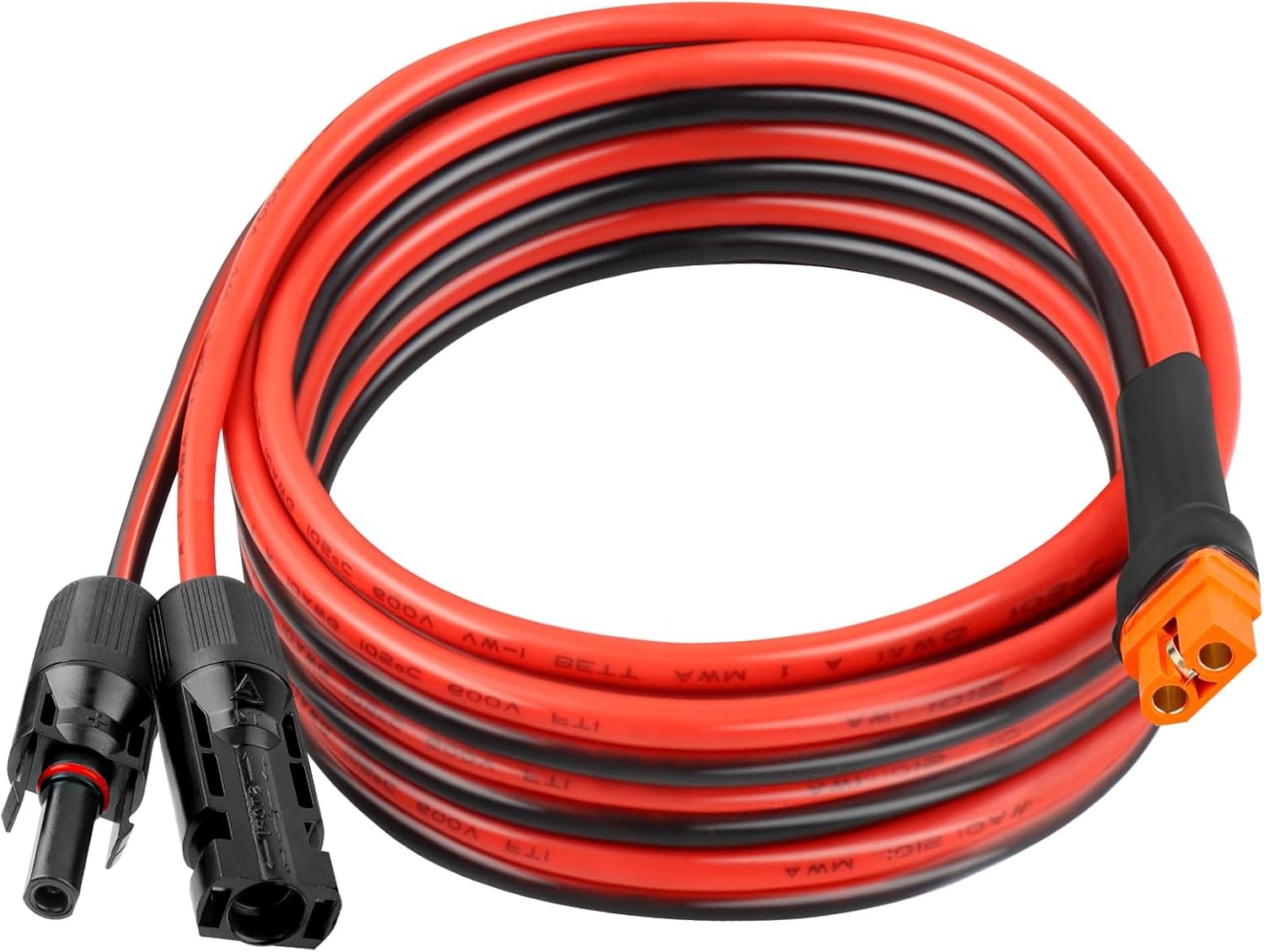 10AWG 15FT Solar to XT60i Extension Cable 3 6 10 35 50 75 100FT Heavy Duty Adapt