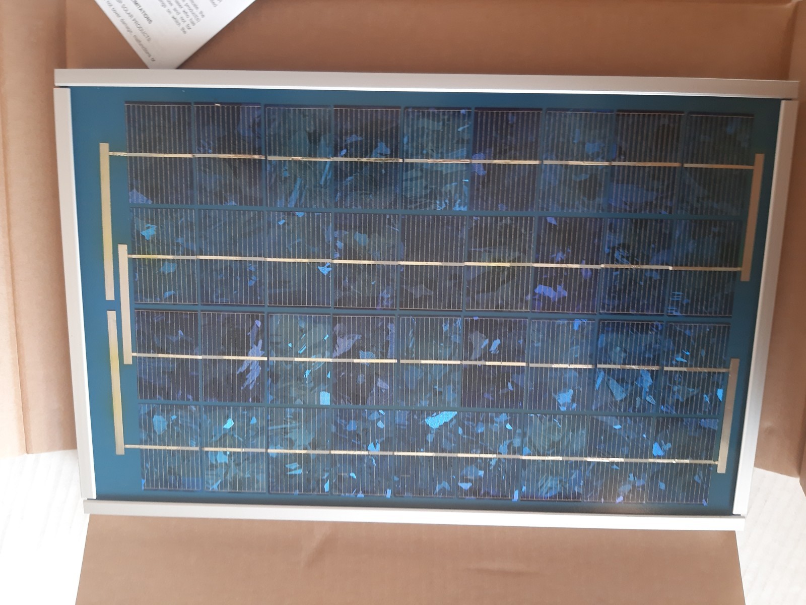 BP Solar SX10 10W Photovoltaic Solar Panel / Multimount Frame NOS