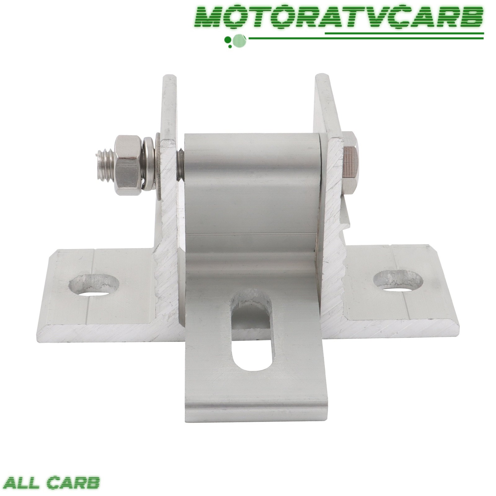 ALL-CARB 4× Adjustable Angle for Roof Install Solar Panel RV Tilt Mount Brackets