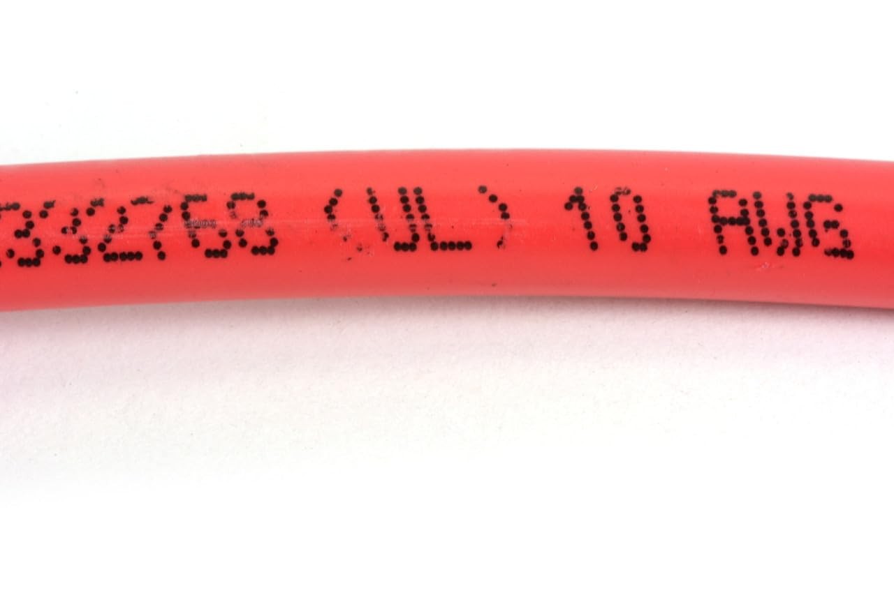Made in USA Bare Copper 10 AWG Solar PV Wire 6 Ft Black + 6 Ft Red