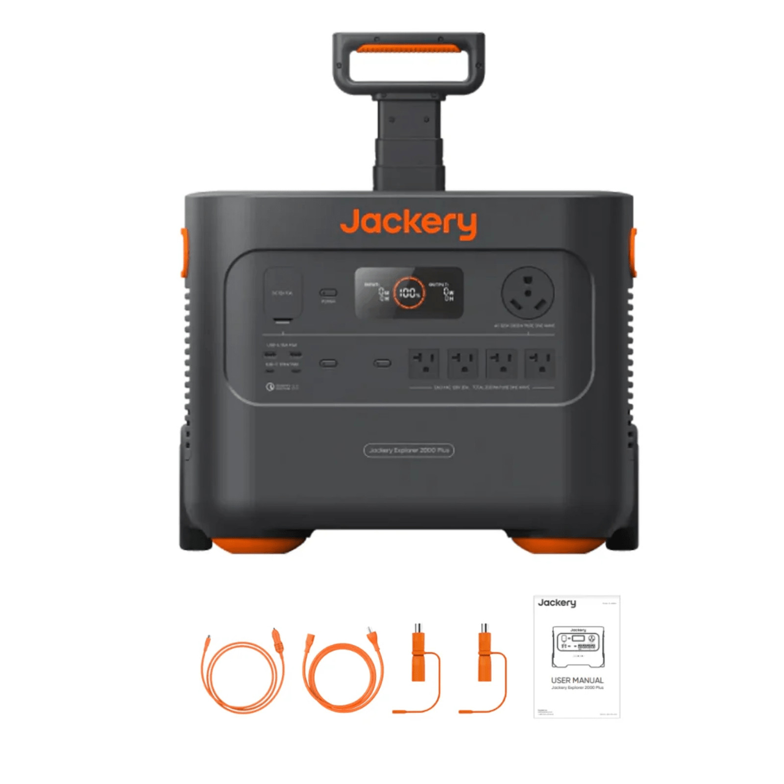 Jackery Explorer 2000 Plus Portable Power Station 2042.8Wh 1400W Solar Input