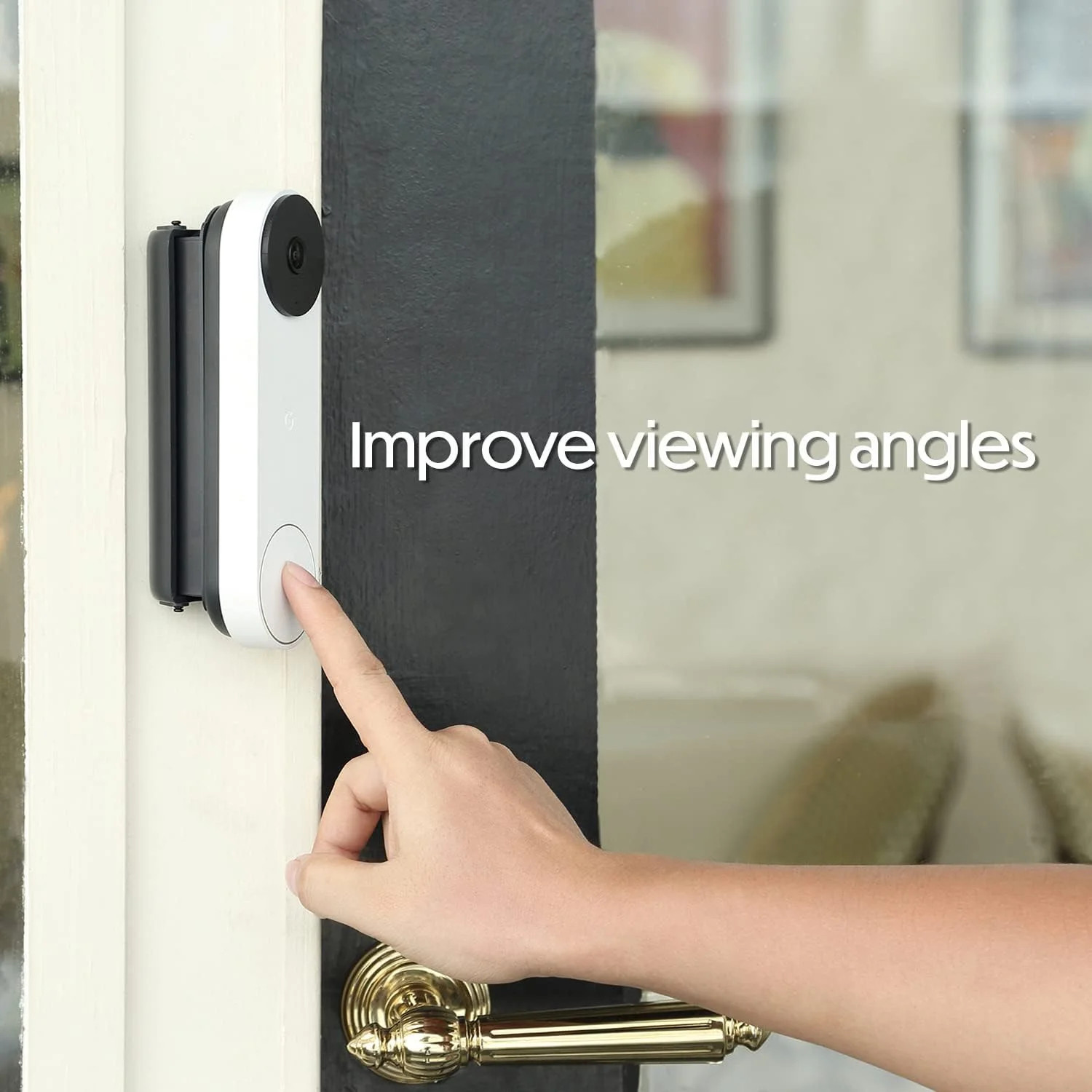 Wasserstein Horizontal Adjustable Mount ONLY Compatible with The Google Nest Doo