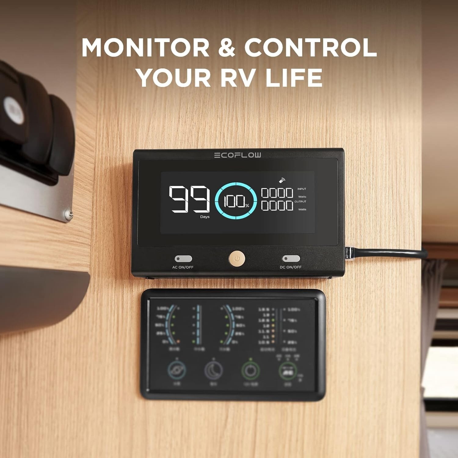 EcoFlow DELTA Pro Remote Control To Monitor with Bluetooth for Power Station
