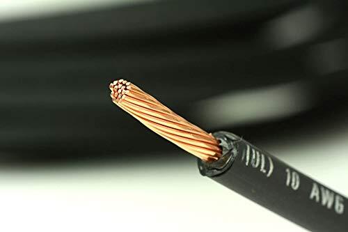 10 AWG/Gauge Solar Cable- Made in The USA 100 Feet Black