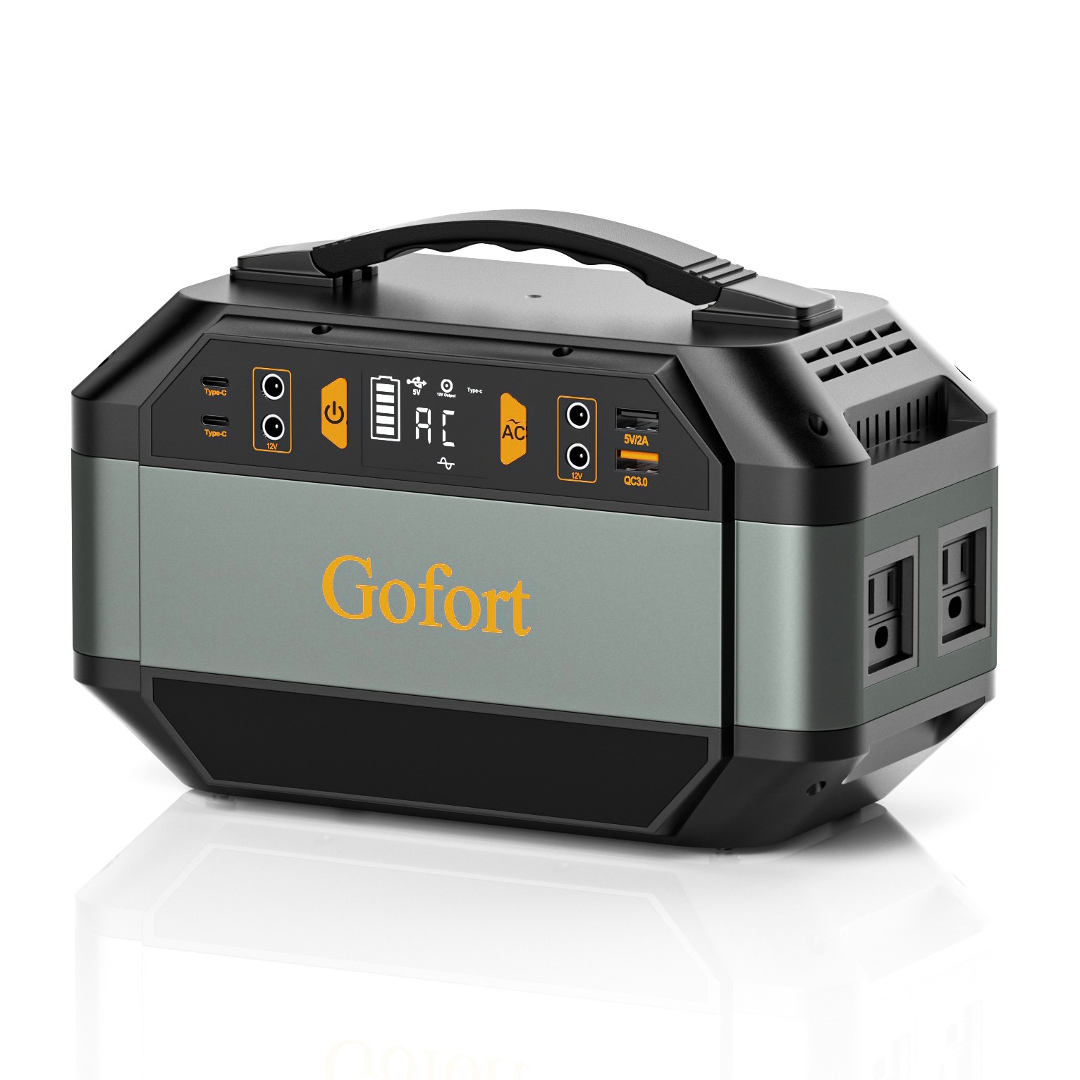 Flashfish P56 Portable Power Station 330W 299Wh Solar Generator Refurbished