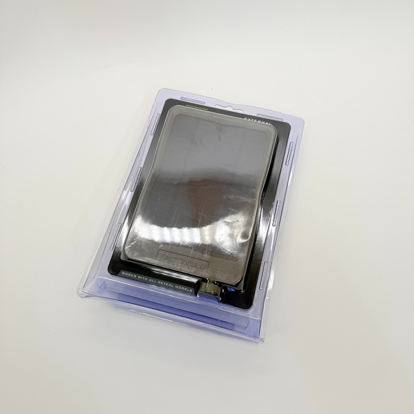 Tactacam Reveal External Solar Panel – Power Your Reveal Trail Camera with Solar