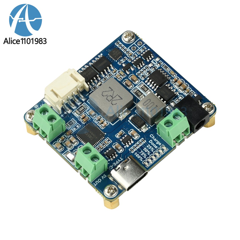 6-24V Solar Panel Power Management Module 5V 3A Supports MPPT, PD QC FCP SFCP
