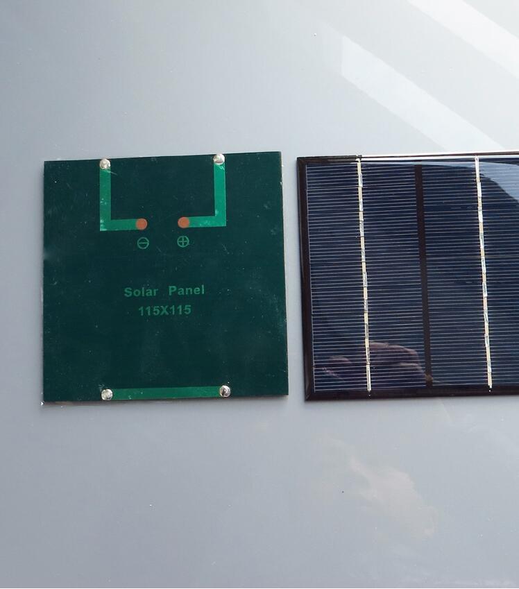 9V 2W 115*115 Mini Solar Panel PV 5PCS Small Solar Cells Module DIY Solar Power
