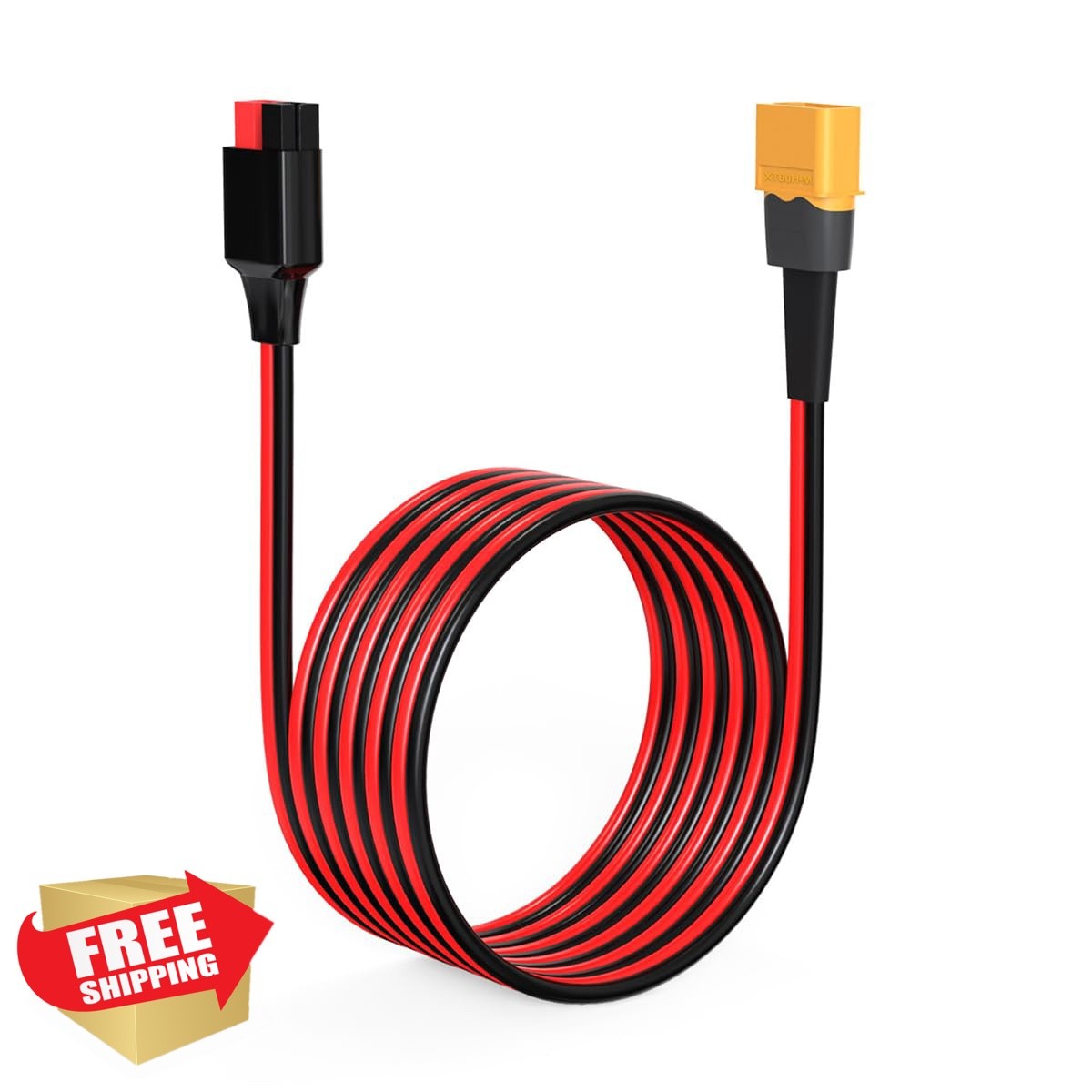 ELFCULB XT60 to Anderson 10AWG 10FT Cable