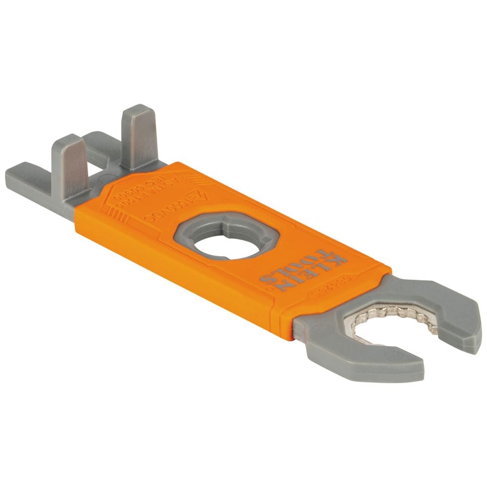 Klein Tools 68426S Solar Panel Insulating Wrench, Assembly and Orange