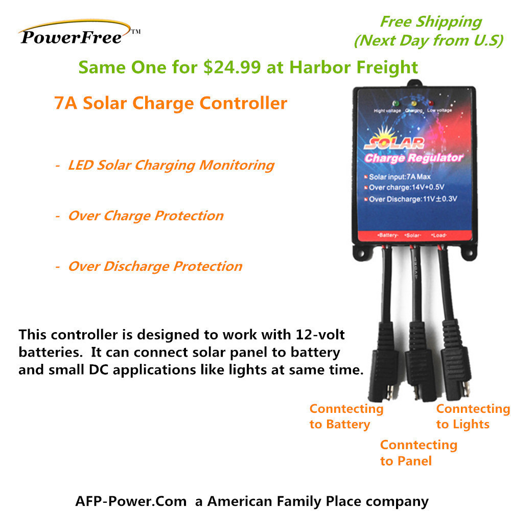 Bosch COMPLETE KIT 10W 10 Watt Mono Solar Cell Panel Kit for 12v Battery RV Boat