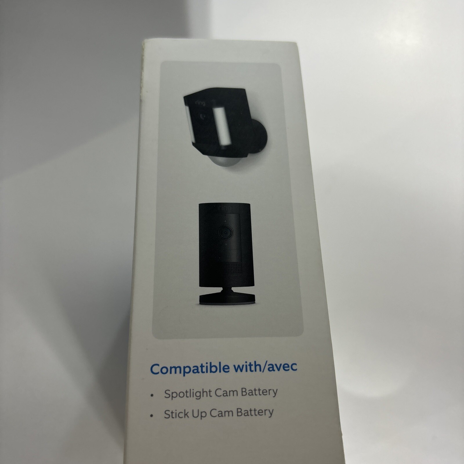 Ring Solar Panel Black For Spotlight Cam & Sticker Up Cam Keep Charged With Sun
