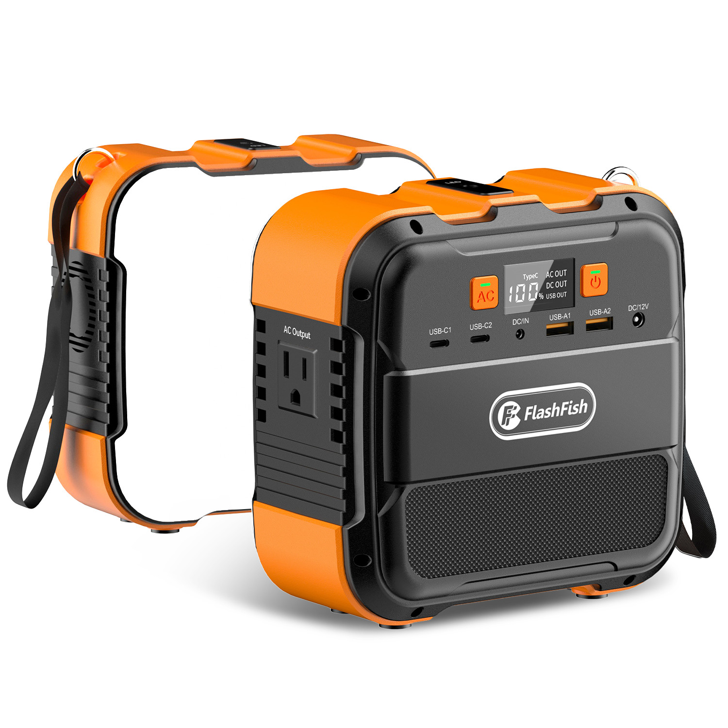 Flashfish A101 Portable Power Station Generator 120W 98Wh for Camping Fishing