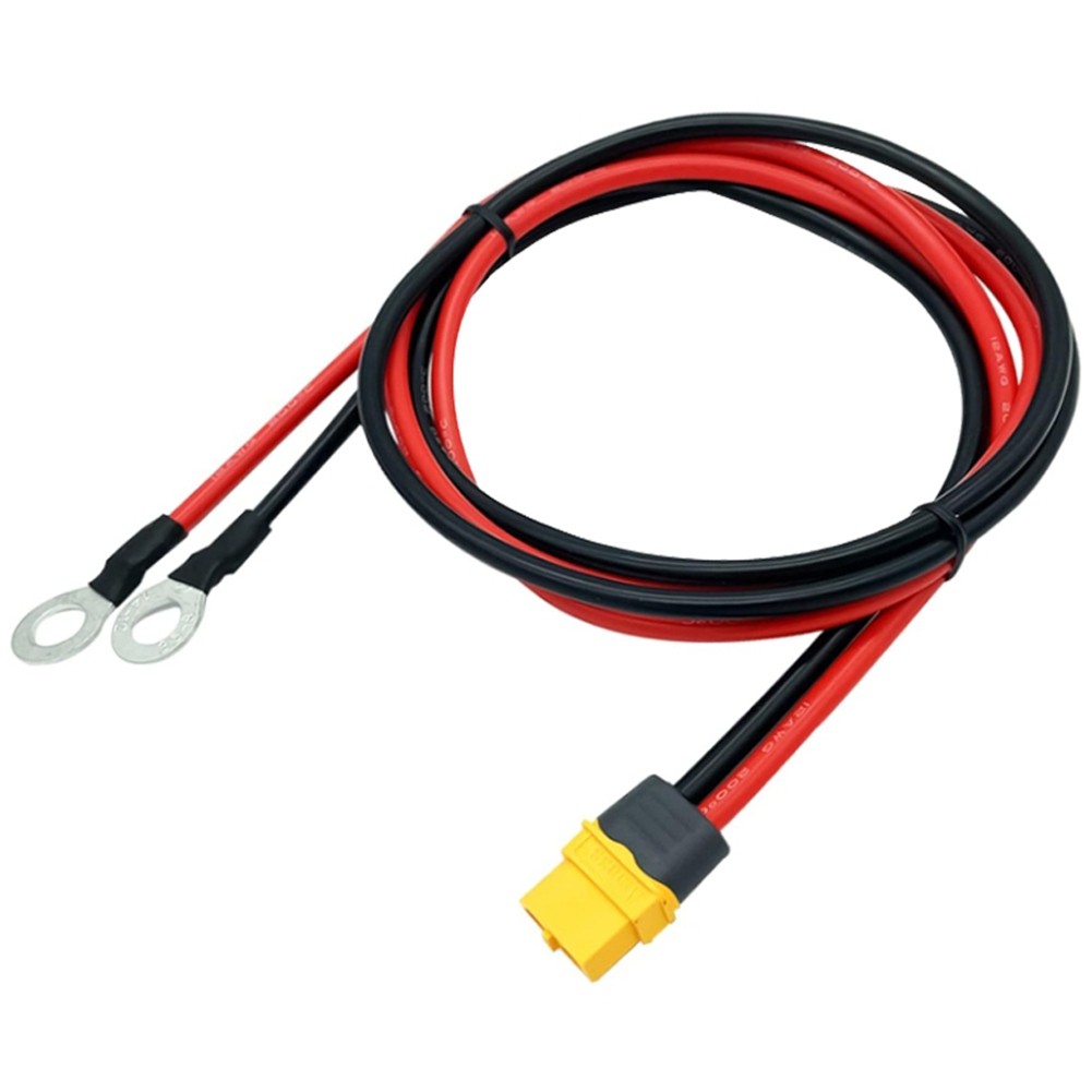 to O Terminal Cable,XT60H Male to O Eyelet Terminal Plug Connector Cable5868