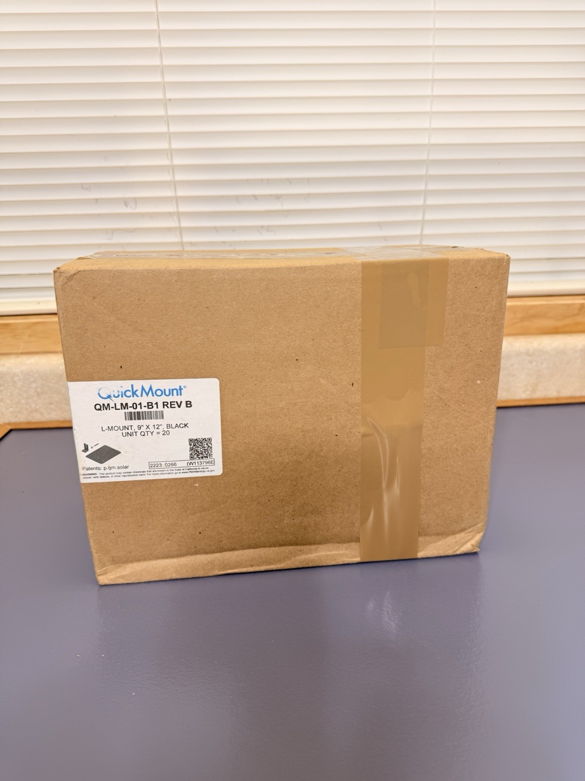 20x Quick Mount QM-LM-01-B1 REV B PV Solar Shingle Roof Attachments Box Of 20