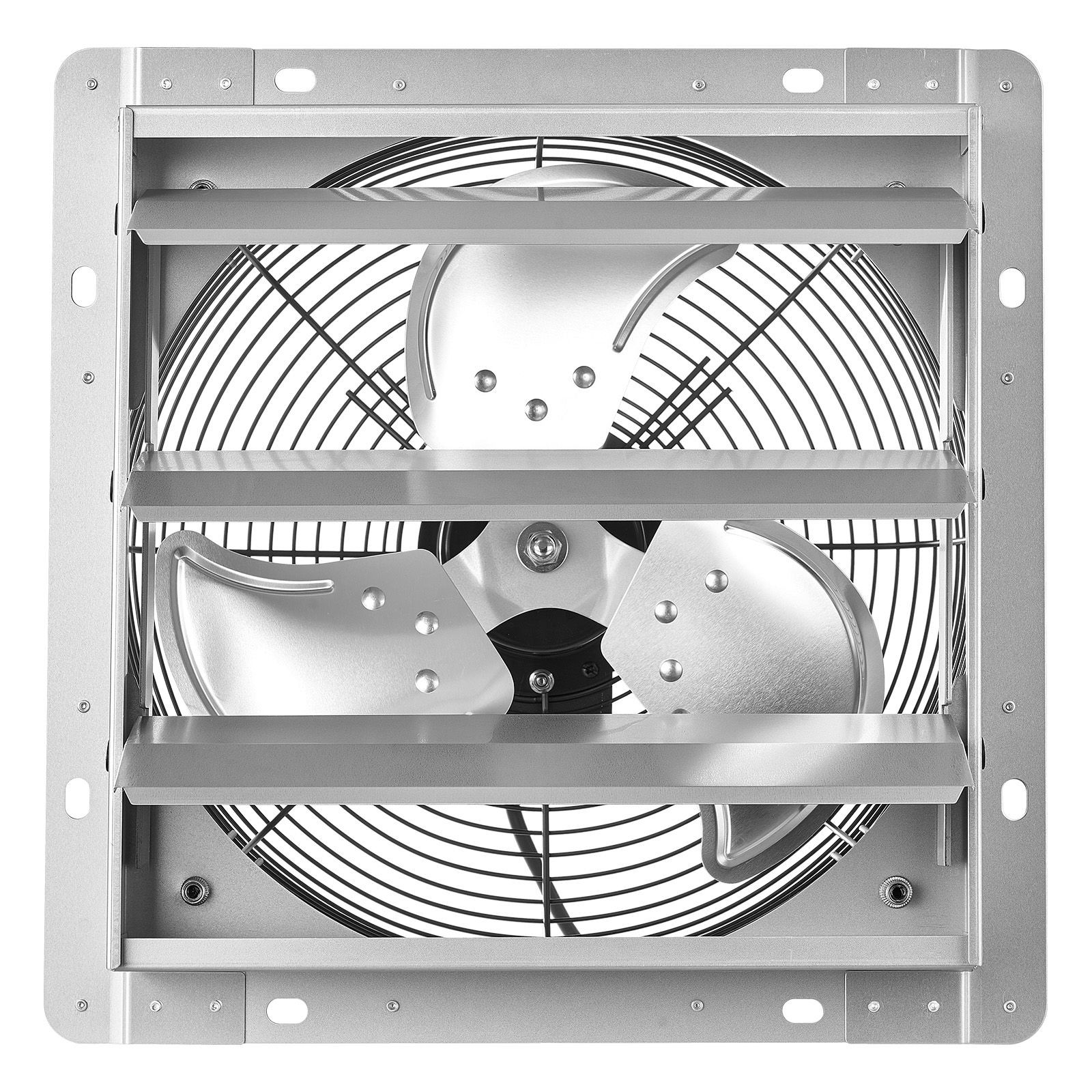 12 Inch Shutter Exhaust Fan Wall Mounted 1347 CFM Automatic Louvers, Sturdy
