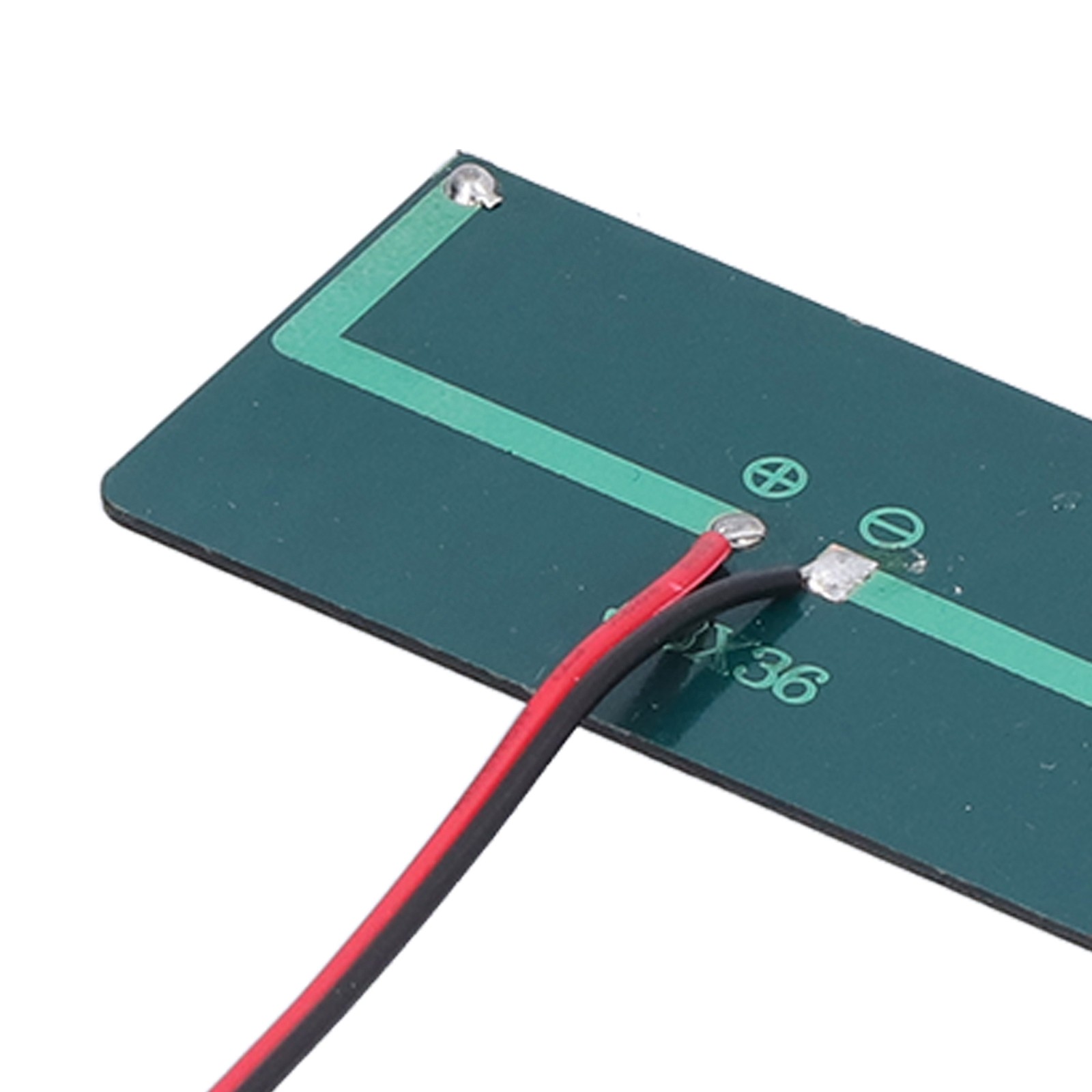2Pcs Solar Panel Module Polysilicon Micro Glue Power Solar Cells 68x36mm 0.3W 5V
