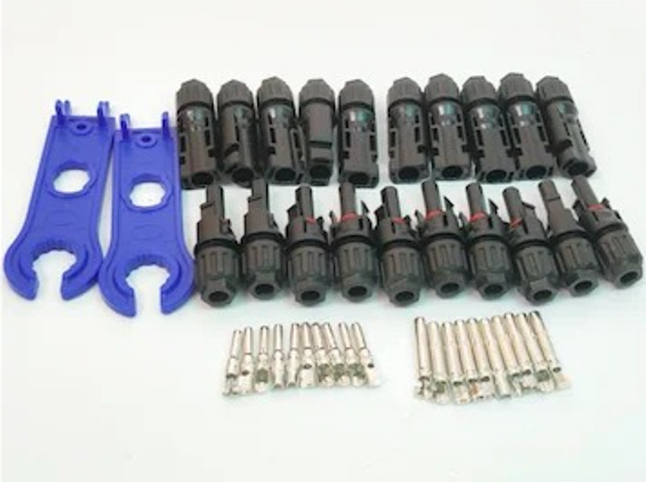 10Pairs Solar Panel Connector with 1pair Spanner Set IP67 1000V DC Male Female