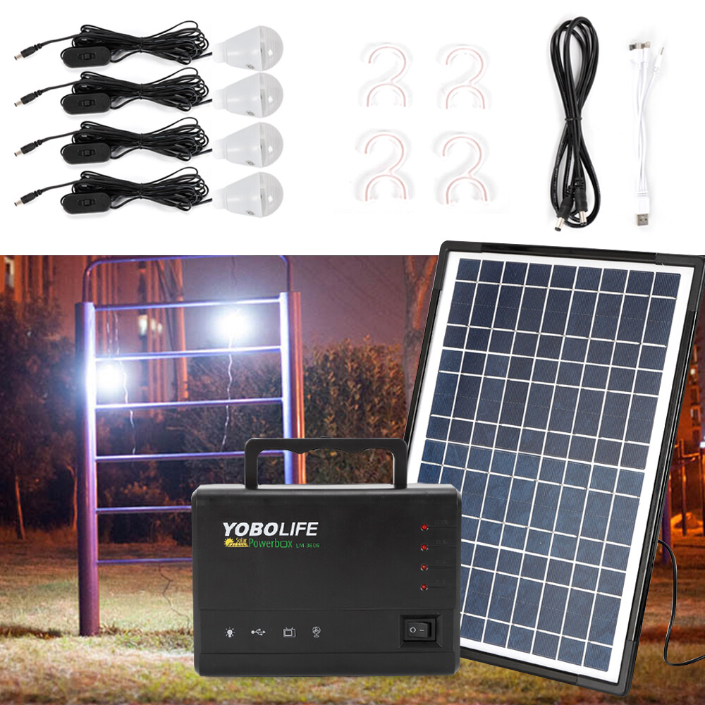 Portable Solar Generator Portable Power Station for Home Use RV Outdoor Camping