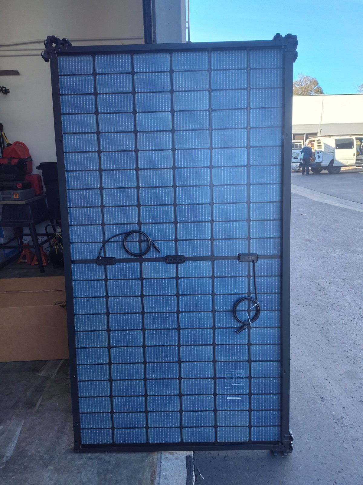NEW Bi-Facial 400 watt Hanwha QCELLS Q.Peak Duo BLK ML-G10+/t 400, 41.1″ x 74″