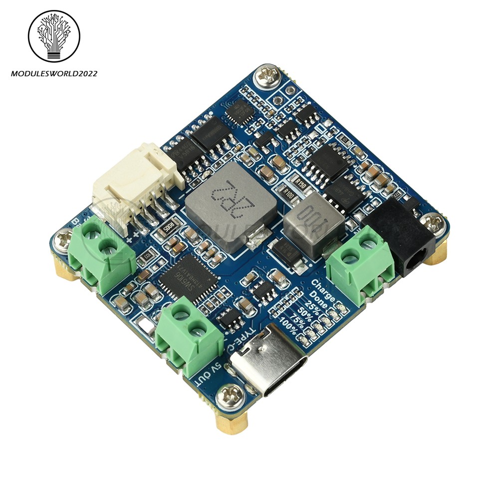 6-24V Solar Panel Power Management Module 5V 3A Supports MPPT, PD QC FCP SFCP