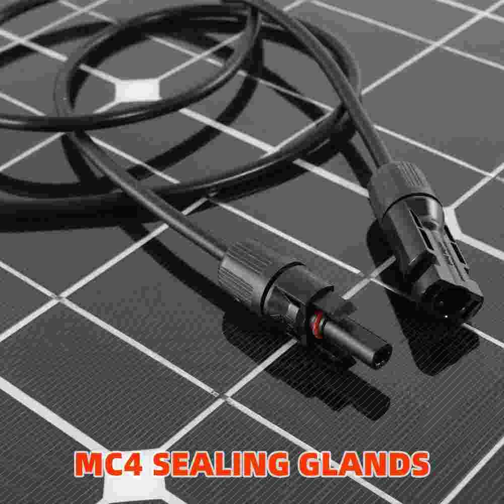 150w 300w 600w Mono Semi-flexible Solar Panel Kit for RV/Car battery/Home/Boat