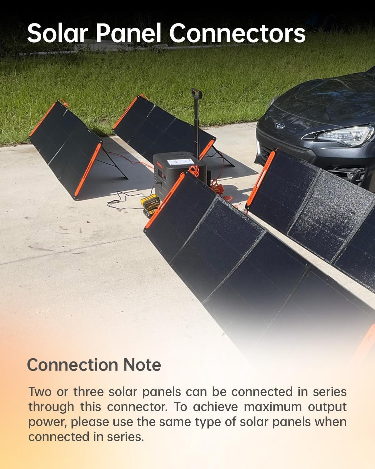 Solar Panel Connectors for Jackery Explorer Portable Power Station 3000 Pro / 20