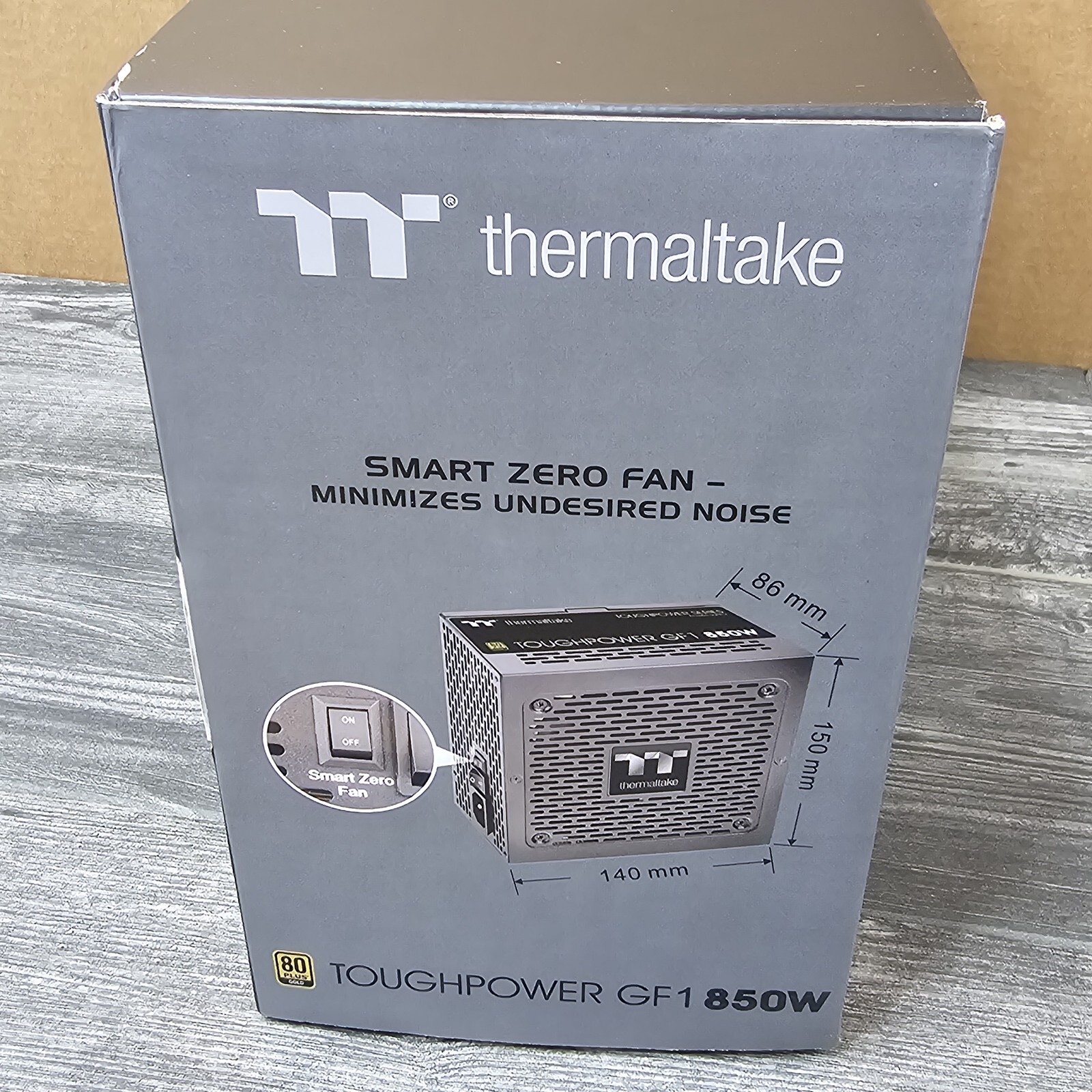 Toughpower GF1 850W 80+ SLI/ CrossFire Ready Ultra Quiet 140mm Hydraulic Bearing