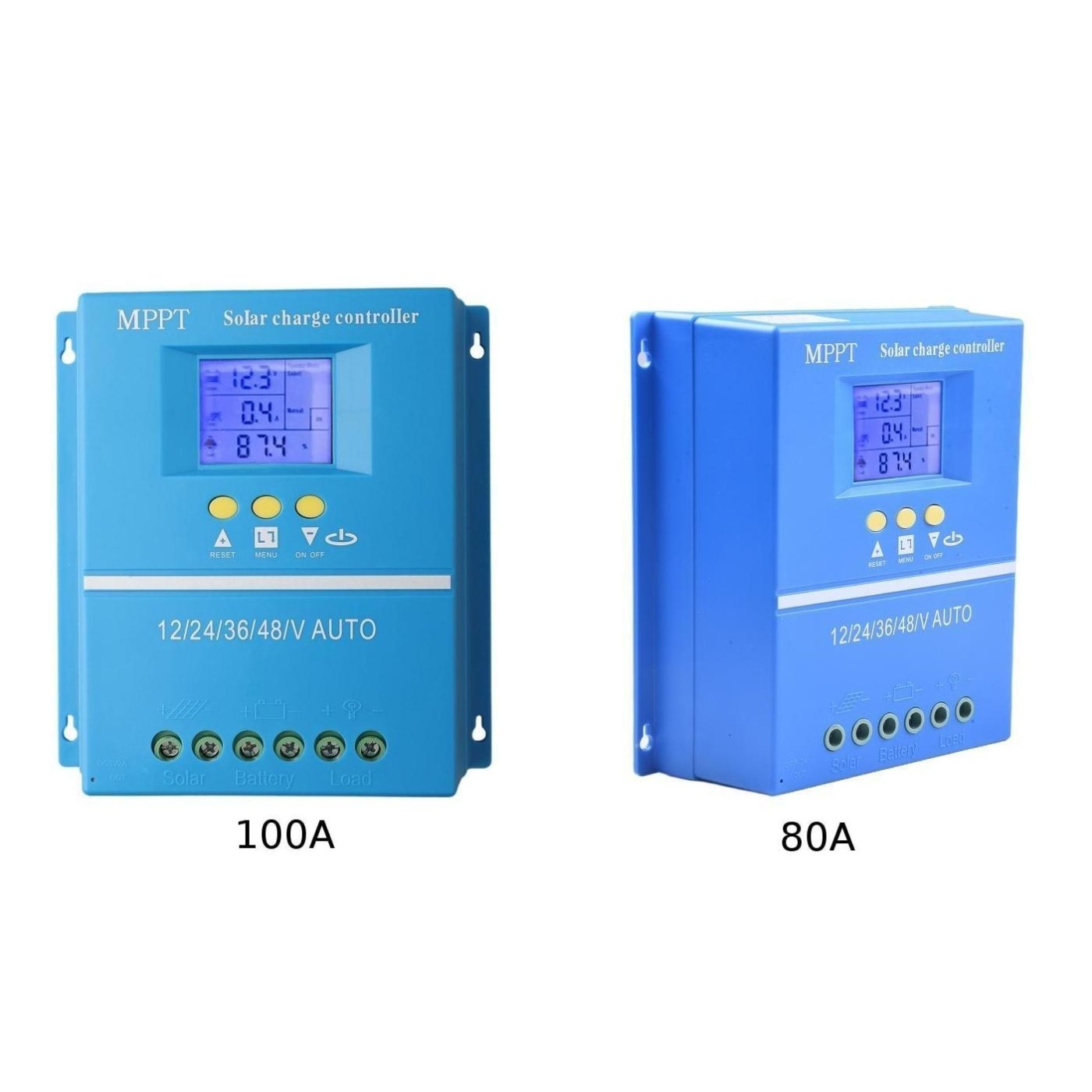 For MPPT Solar PV Charger Controller 80A 100A Compatible with 12V 48V Battery