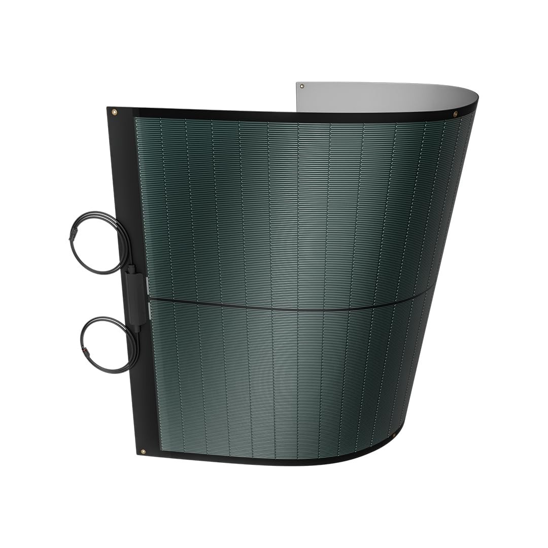 BougeRV Yuma 100W CIGS Flexible Solar Panel Thin-Film with Pre-Punched Holes