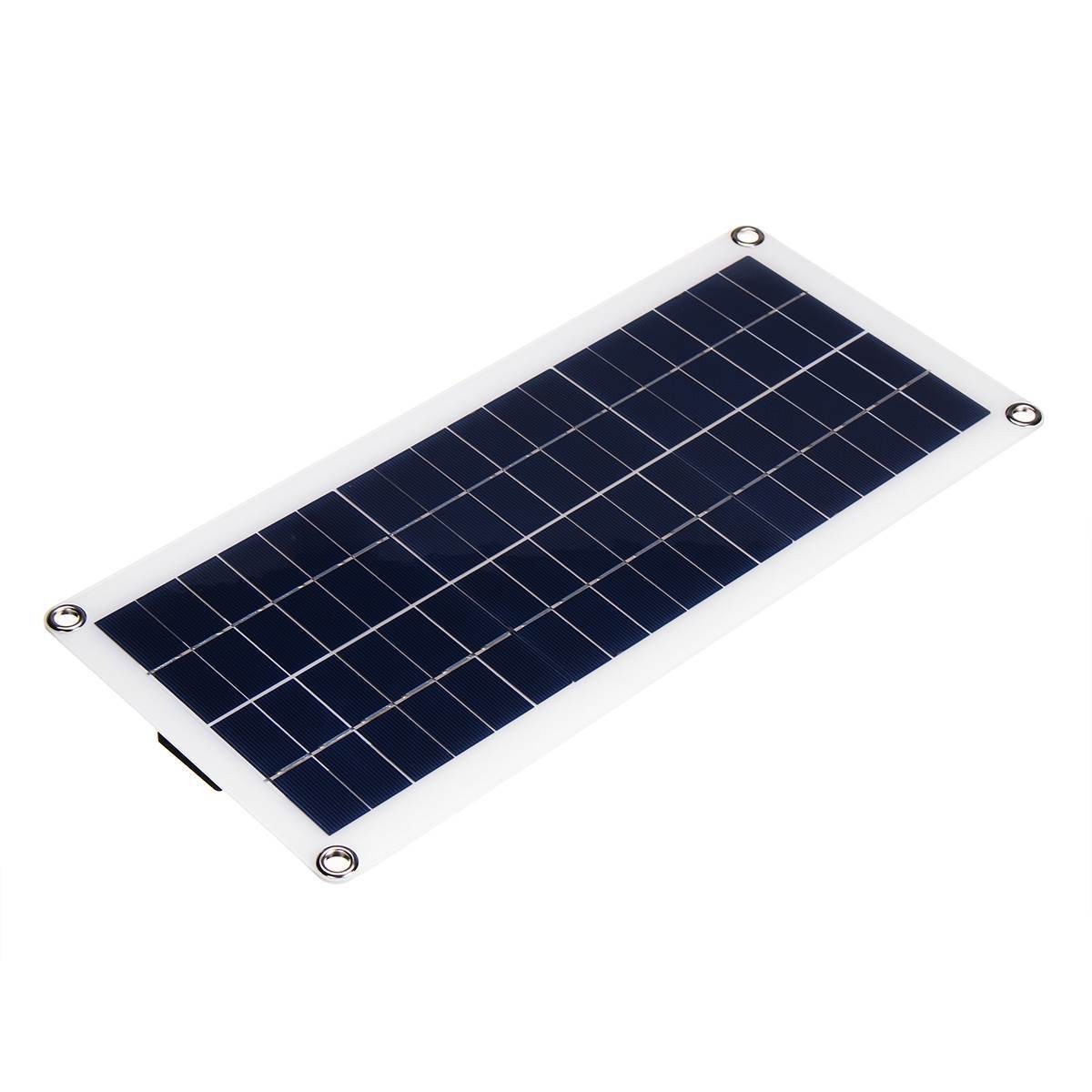 20W Solar Panel 12V Solar Cell Phone RV Car MP3 Charger Outdoor Battery Camping