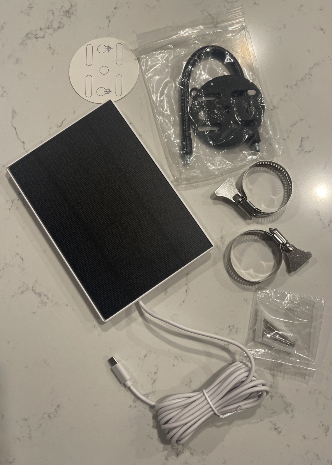 BIRDIFY Solar Panel for Bird Feeder Camera only, Type-C Charger, IP65 Waterproof