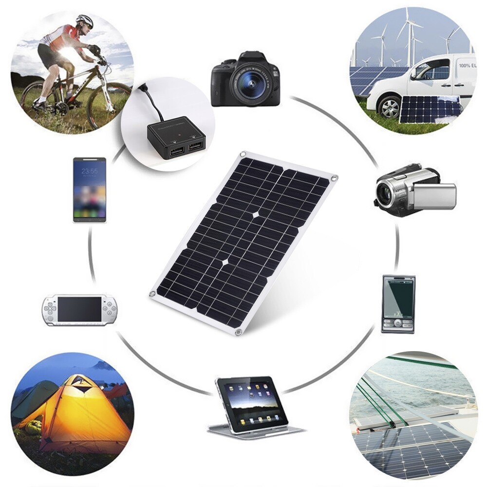 300 Watts Solar Panel Kit 100A 18V Battery Charger with Controller Caravan Boat