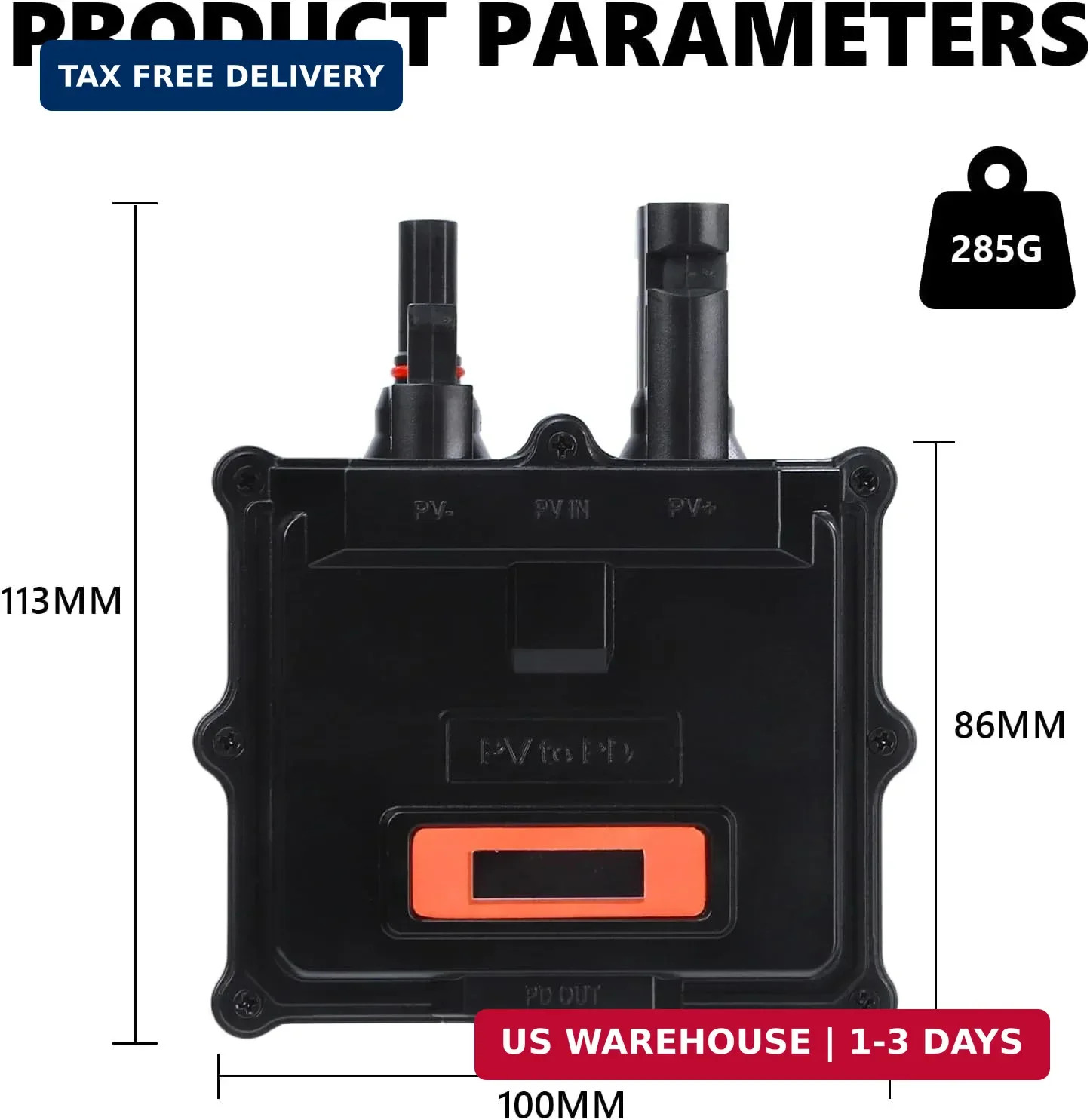 Transportable Solar Device 65W Support PD3.0 Consistent Power Financial Institut