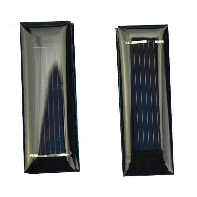 50PCS 0.5V 130mA Mini Solar Polycrystal Panel Cells DIY Solar Accessories